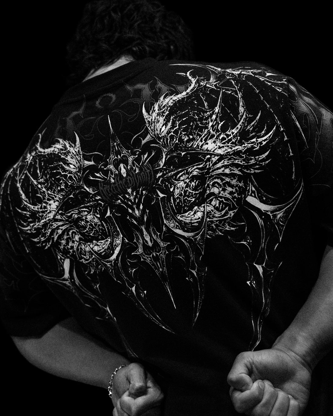 Shadow Monarch Oversized T-shirt [VOID BLACK]
