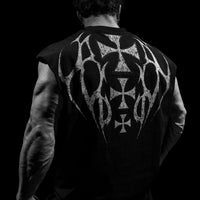 Armored Cut-off Tee [VOID BLACK]