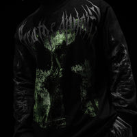 Death Portrait Oversized Longsleeve T-shirt [SOMBER]