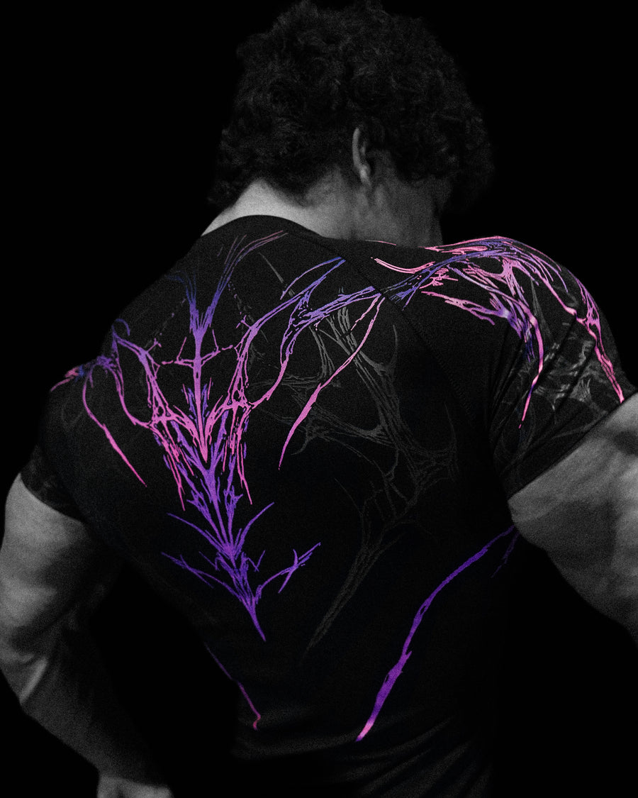 breathedivinity コンプレッションシャツ Void Tech™ Prototype X Short Sleeve Compression [TWILIGHT