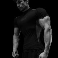 Void Tech™ Adrenaline Mock Neck Compression [DARKNESS]