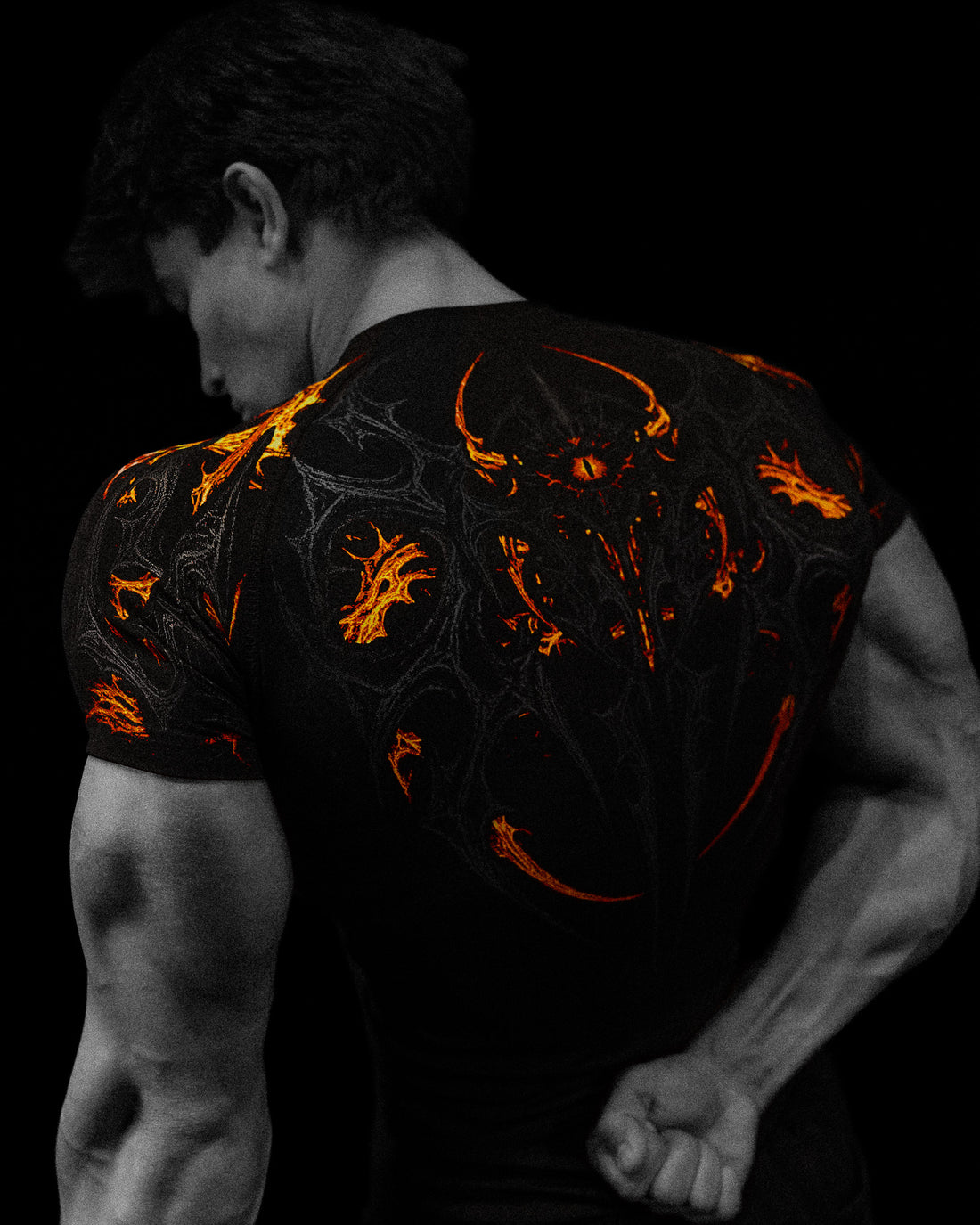 Void Tech™  Parasite Short Sleeve Compression [INFERNO]