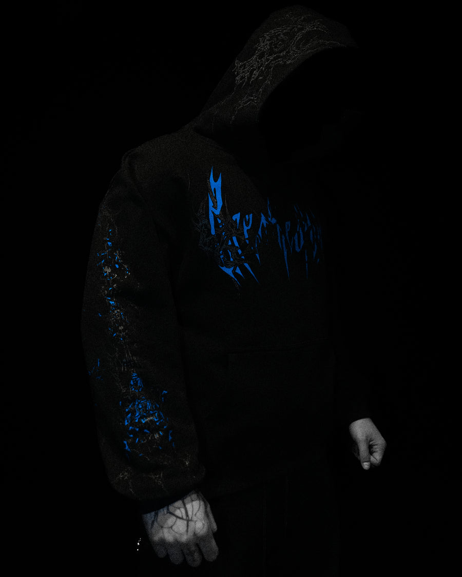 Cathedral Oversized pullover hoodie [MOONLIGHT BLUE]