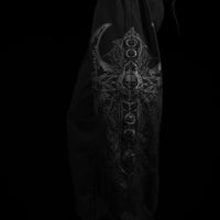 Women's Seraphim banana shaped Uncuffed Sweatpants [DARKNESS]