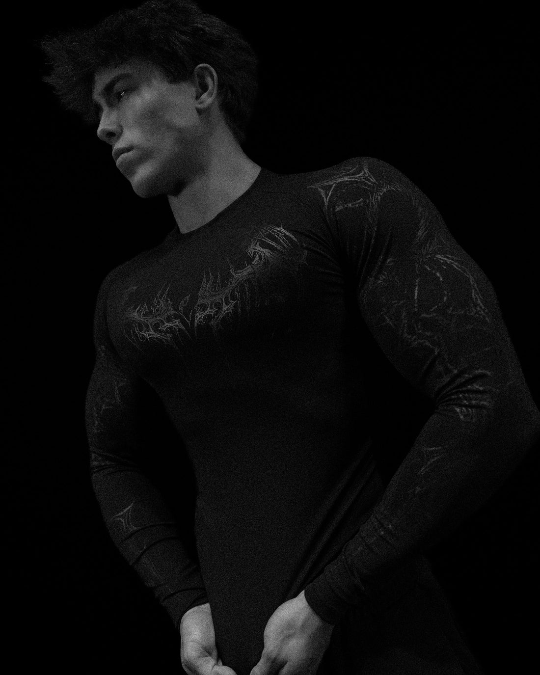 Void Tech™  Parasite Longsleeve Compression [DARKNESS]