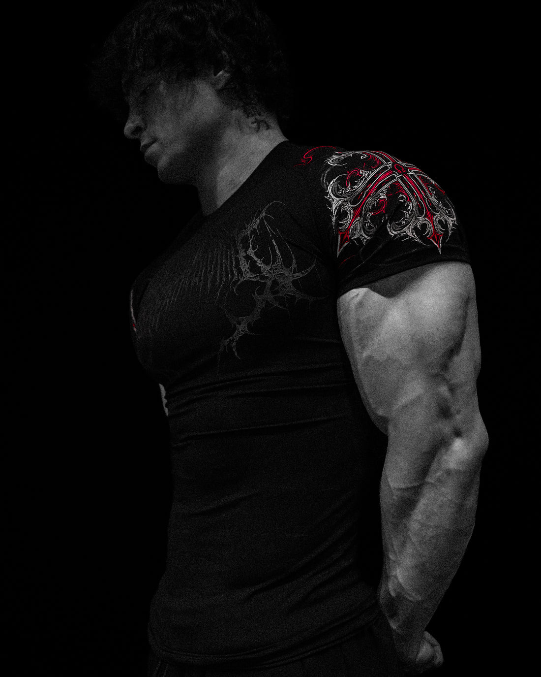 Void Tech™ Fallen Knight Short Sleeve Compression [NIGHTMARE]