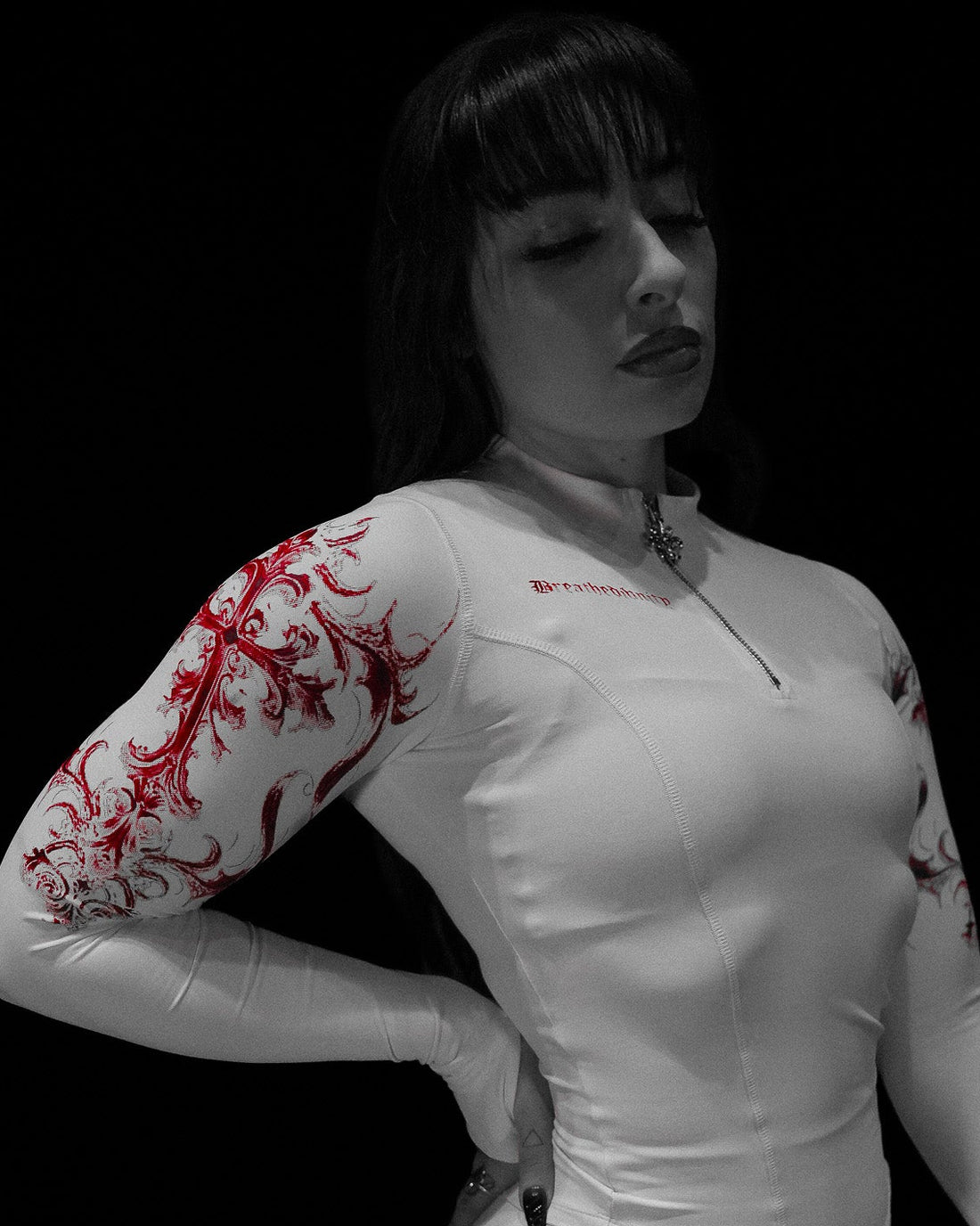 Women's Void Tech™ Regalia long sleeve Quarter zip [HEAVENLY RED]