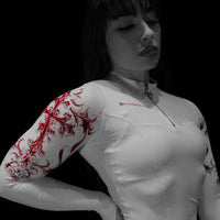 Women's Void Tech™ Regalia long sleeve Quarter zip [HEAVENLY RED]