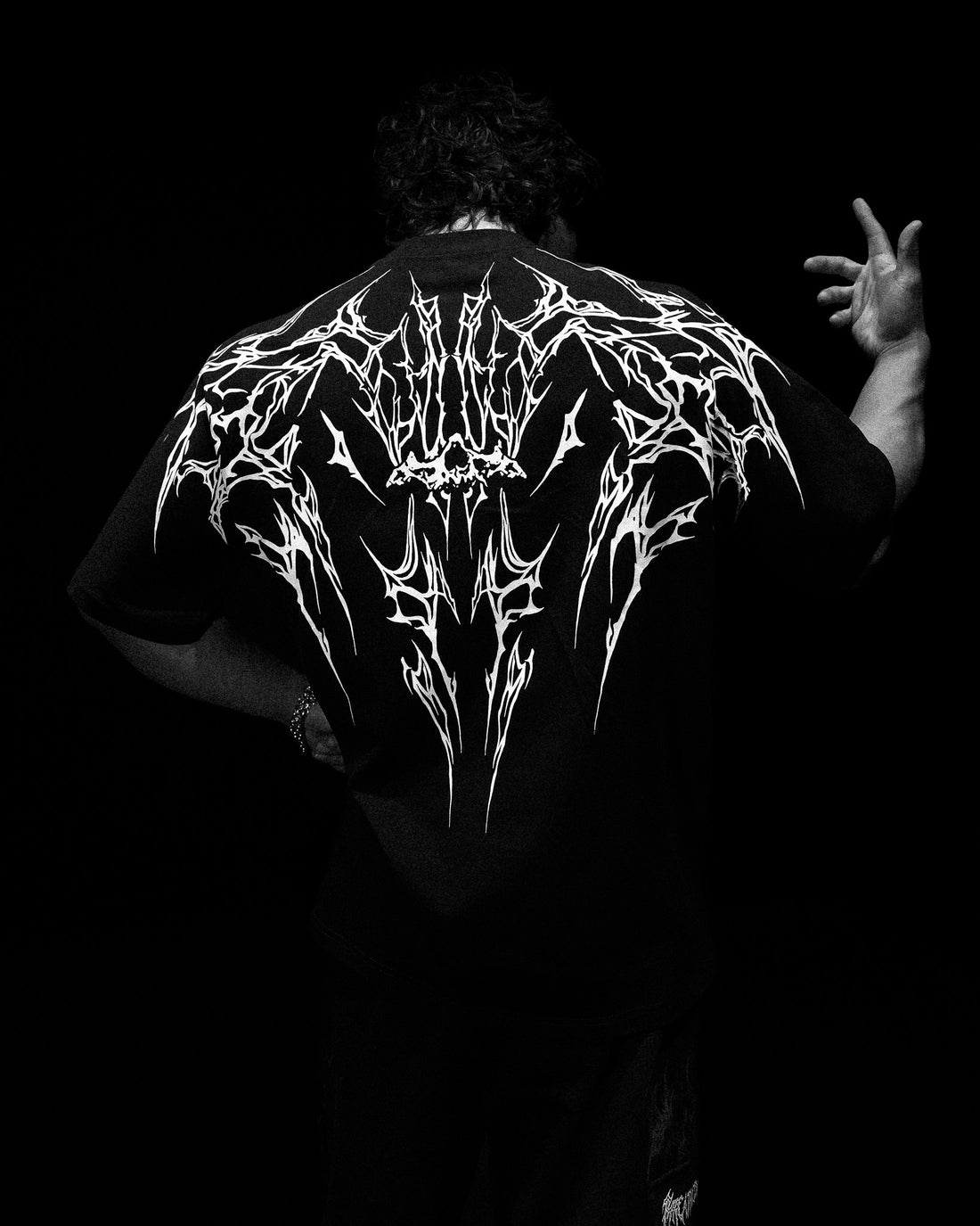 Doomslayer Oversized T-shirt [VOID BLACK]