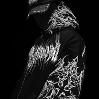 Celestial Blade Oversized Zip-up Hoodie [ECLIPSE]