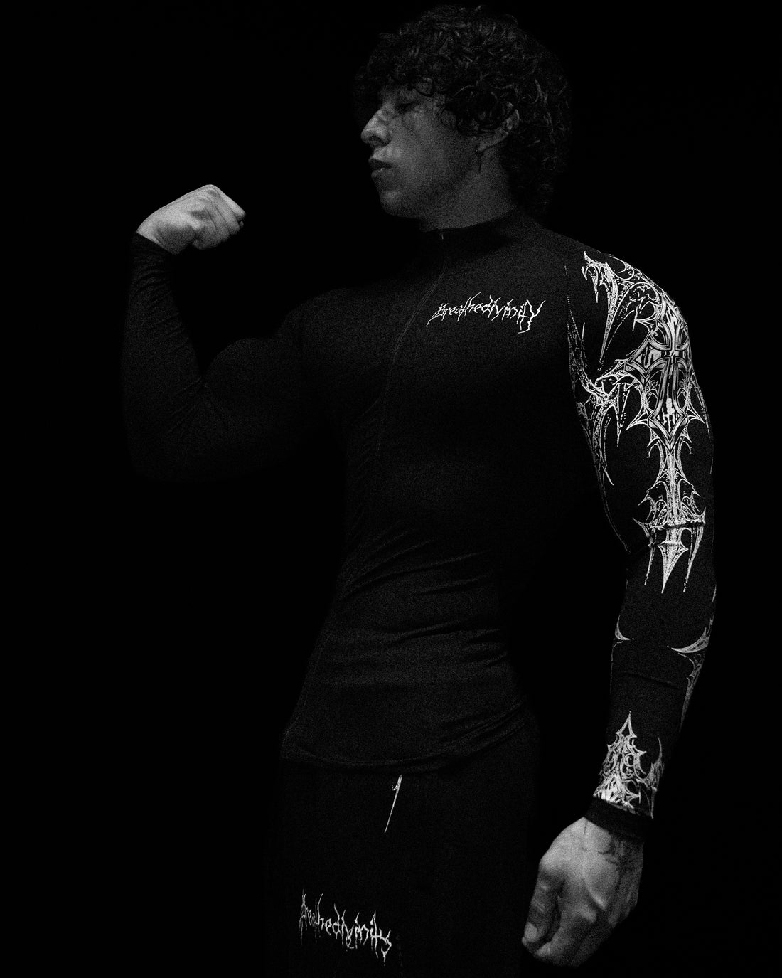 Void Tech™ Vampire Hunter Zip-up Compression [MIDNIGHT]