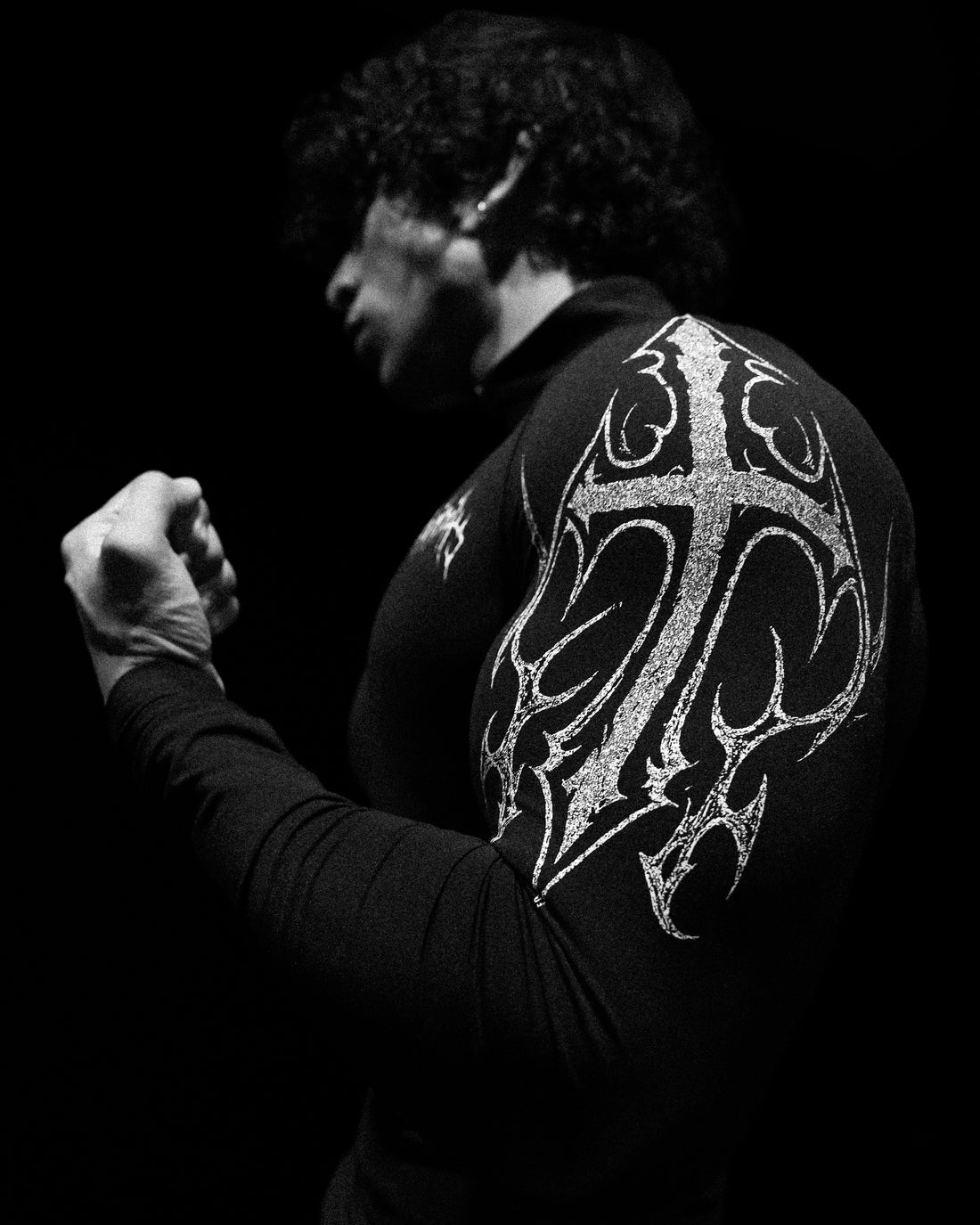 Void Tech™ Evangelion Quarter-Zip Compression [MIDNIGHT]