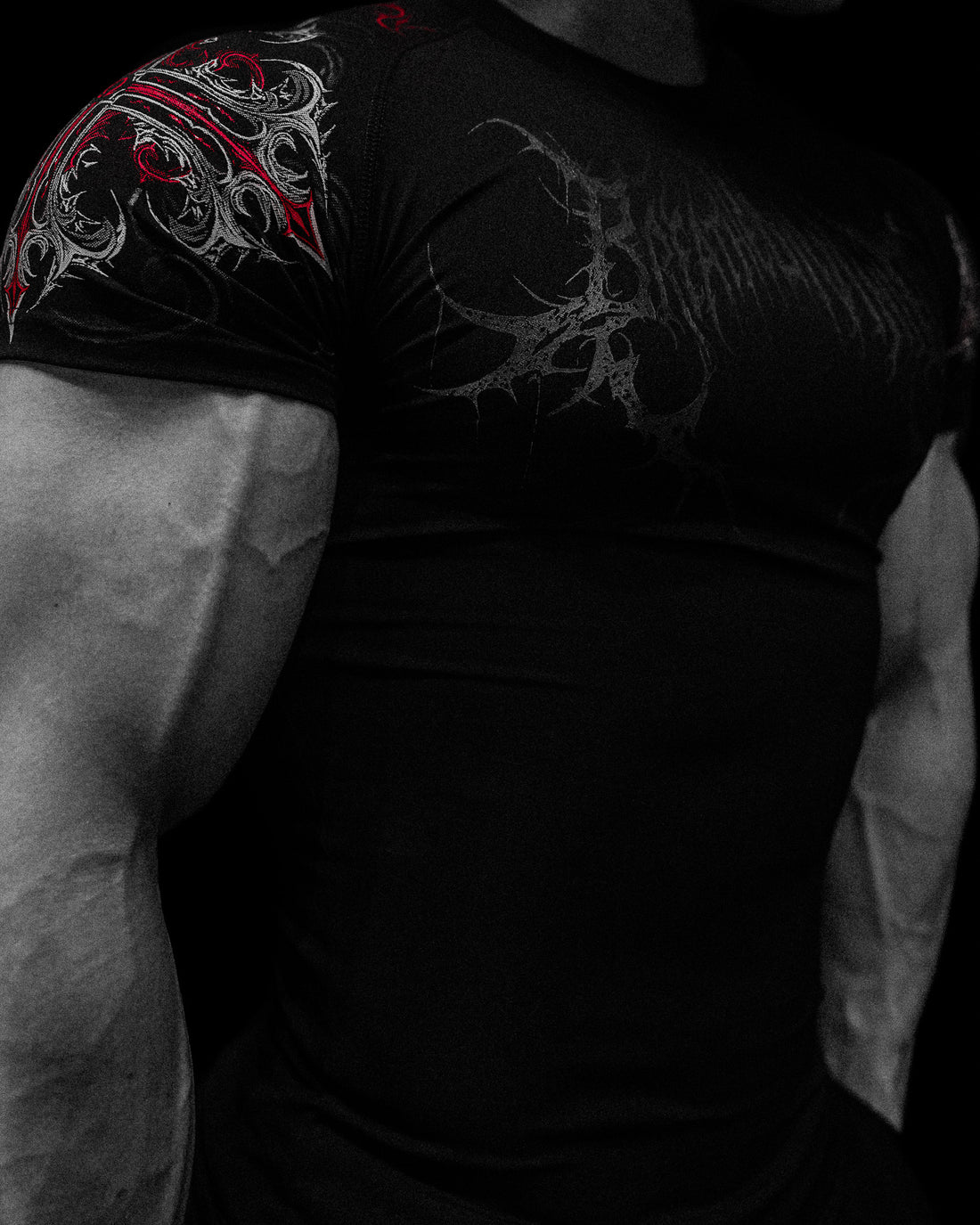 Void Tech™ Fallen Knight Short Sleeve Compression [NIGHTMARE]