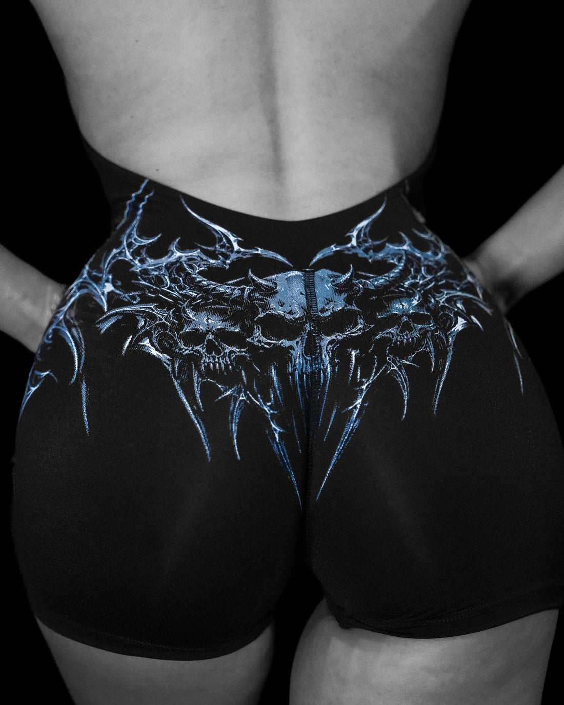Void Tech™ Gargoyle Open Back Bodysuit [FROST]