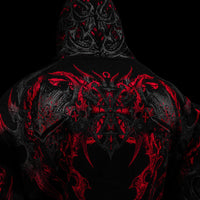 Berserker Oversized Zip-up Hoodie [HELLFIRE]