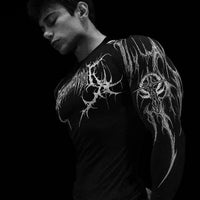 Void Tech™  Fallen Knight longsleeve Compression [VOID BLACK]
