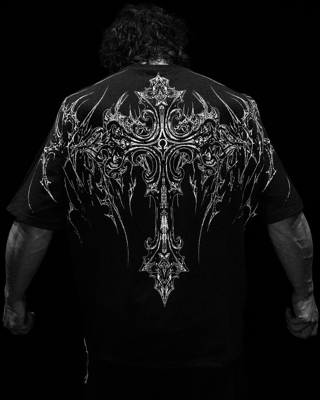 Dark Cathedral Oversized T-shirt [VOID BLACK]