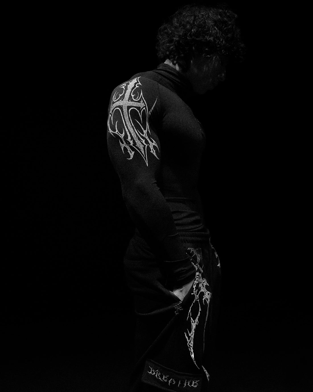 Void Tech™ Evangelion Quarter-Zip Compression [MIDNIGHT]