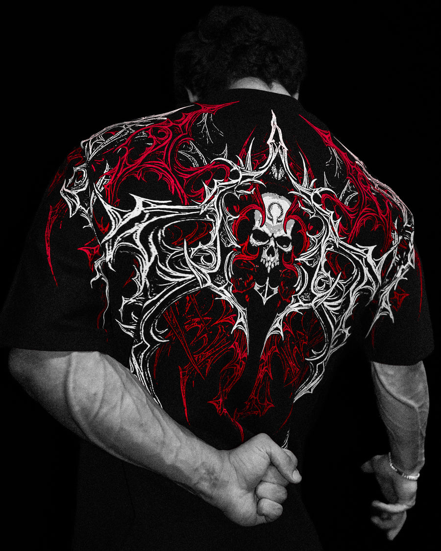 Deathwing Oversized T-shirt [HEAVENLY RED]