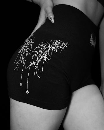 Women's Void Tech™ Dark Wisp Seamless Shorts [VOID BLACK]