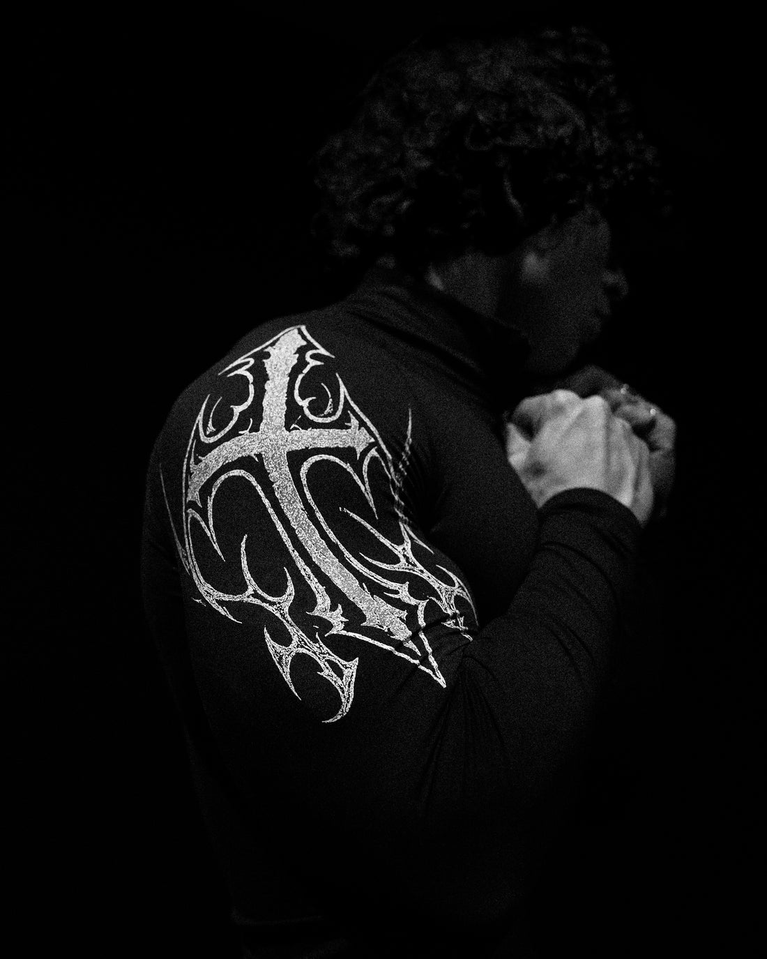 Void Tech™ Evangelion Quarter-Zip Compression [MIDNIGHT]