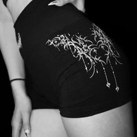 Women's Void Tech™ Dark Wisp Seamless Shorts [VOID BLACK]
