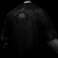 Bone Splitter Oversized T-shirt [DARKNESS]