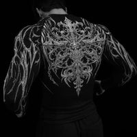 Void Tech™  Fallen Knight longsleeve Compression [VOID BLACK]