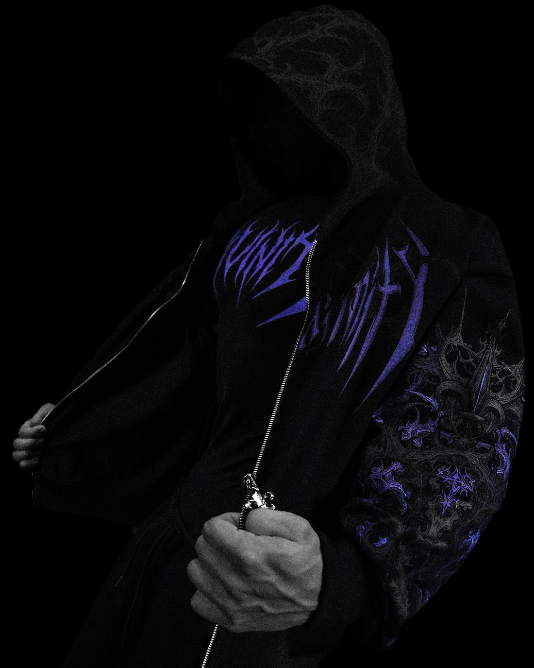 テークエム　PSD　PURE SOULS Zip hoodie　 XL SOUL ZIP-UP HOODIE BLACK – Survival Clothing & Footwear