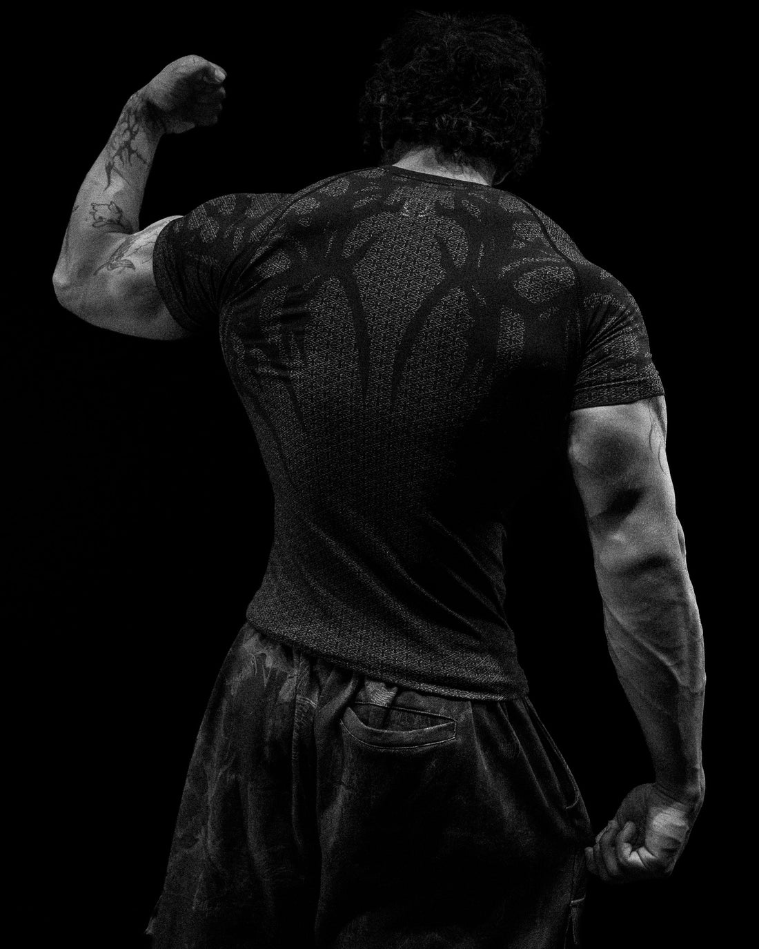 Doom Tech™ Armored shortsleeve Compression [MIDNIGHT]