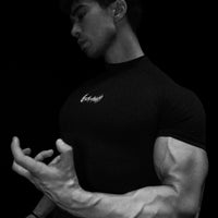Void Tech™ Essential Mock Neck Compression [VOID BLACK]