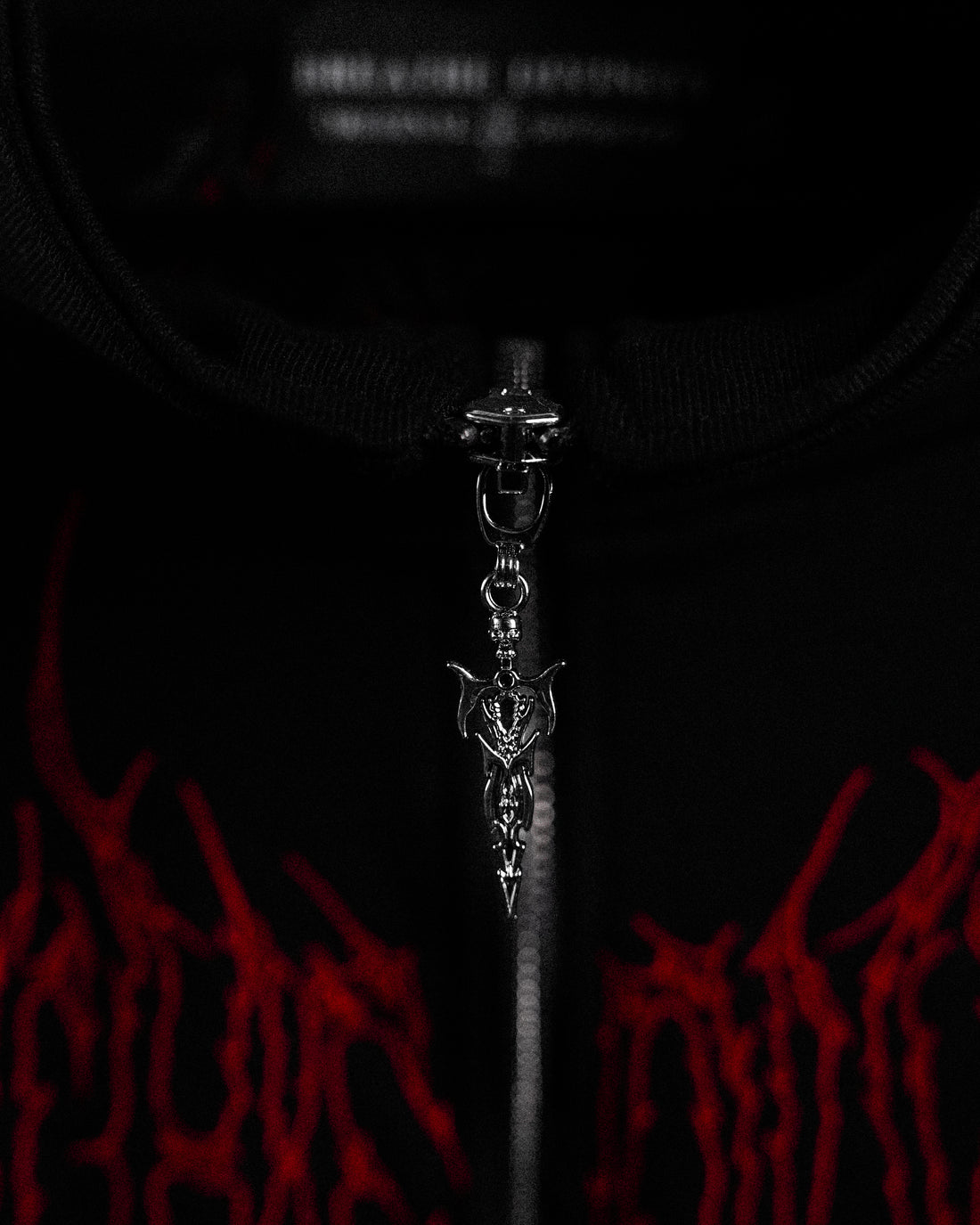 Netherwalker Oversized Zip-up jacket [DARKNESS]