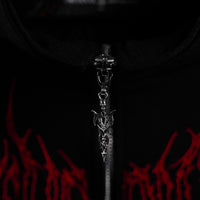 Netherwalker Oversized Zip-up jacket [DARKNESS]