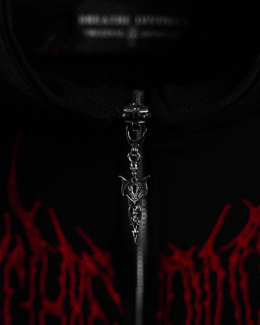 Netherwalker Oversized Zip-up jacket [NIGHTMARE]