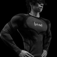 Doom Tech™ Spider-Corpse Longsleeve Compression [VOID BLACK]