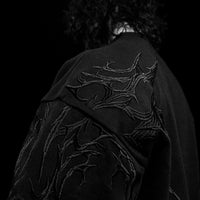 Vengeance Embroidery Oversized Crewneck [SHADOW]
