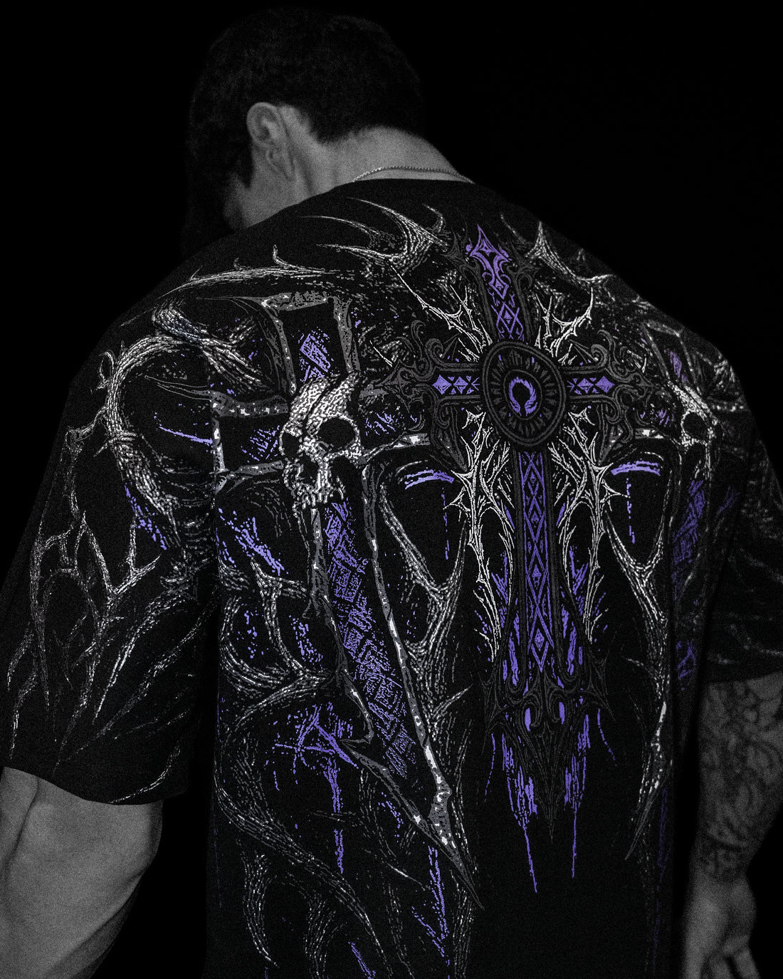 Heaven's Gate Oversized T-shirt [DUSK]