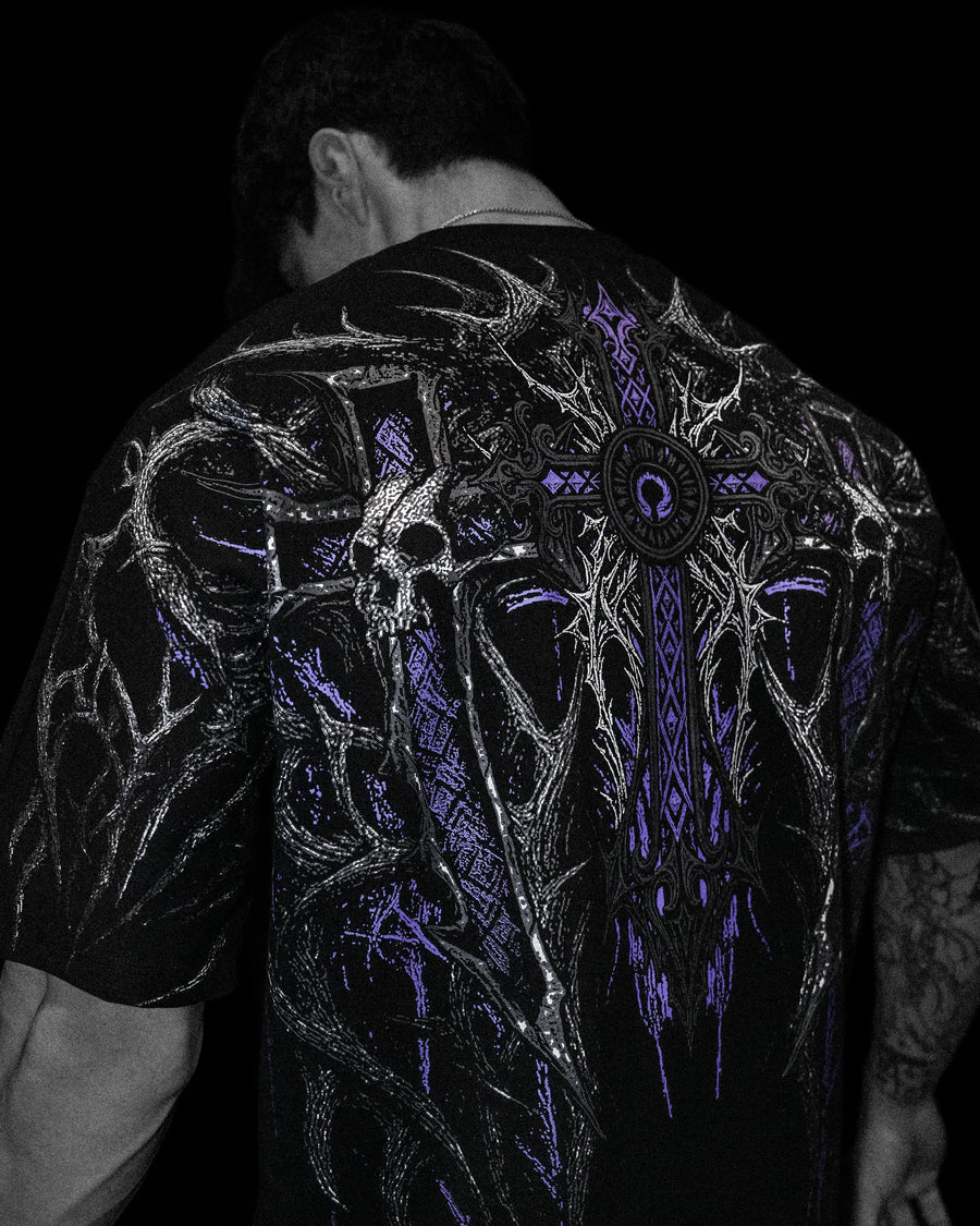 Heaven's Gate Oversized T-shirt [DUSK]
