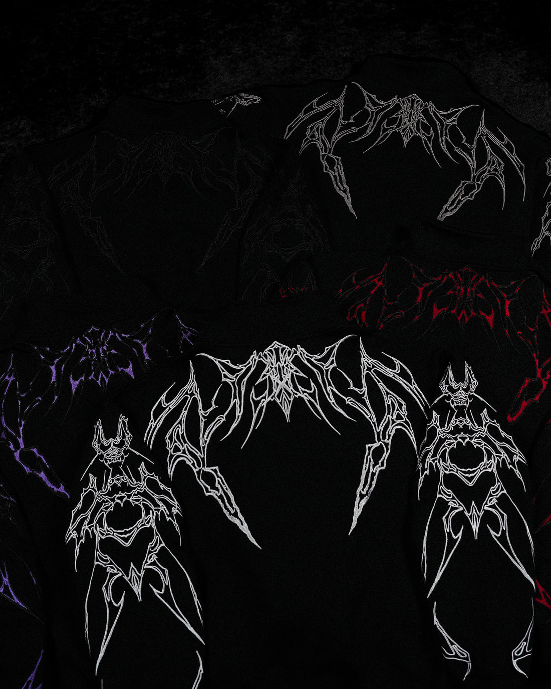 Netherwalker Oversized Zip-up jacket [MIDNIGHT]