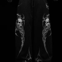 Death Scythe Uncuffed Luxury Sweatpants [VOID BLACK]