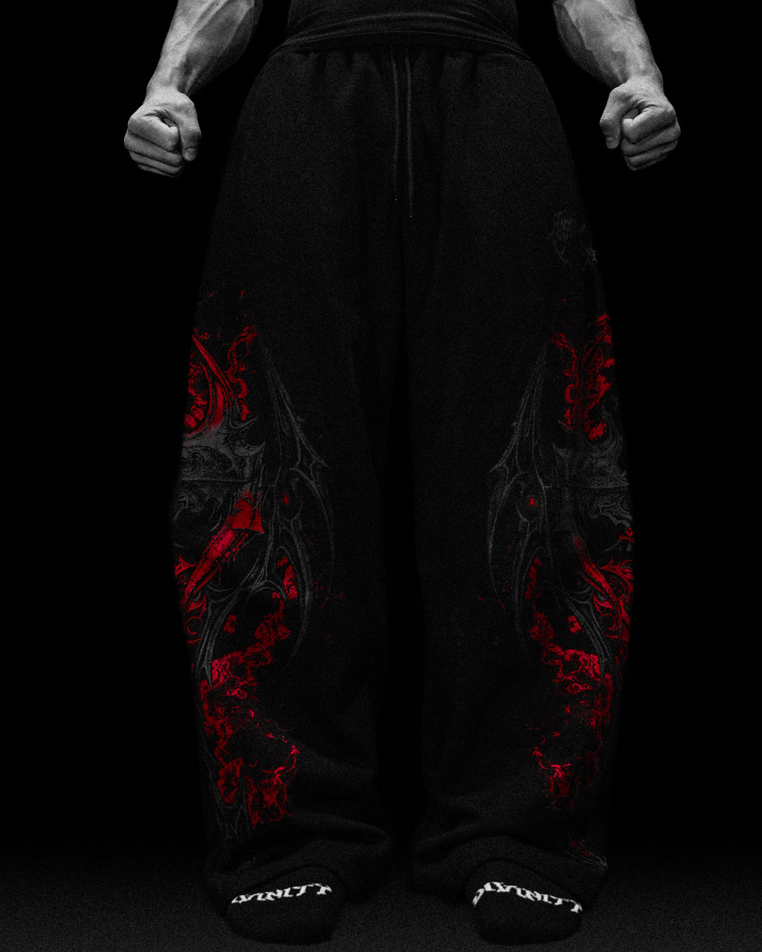 Executioner Banana Shape Uncuffed Sweatpants [NIGHTMARE]