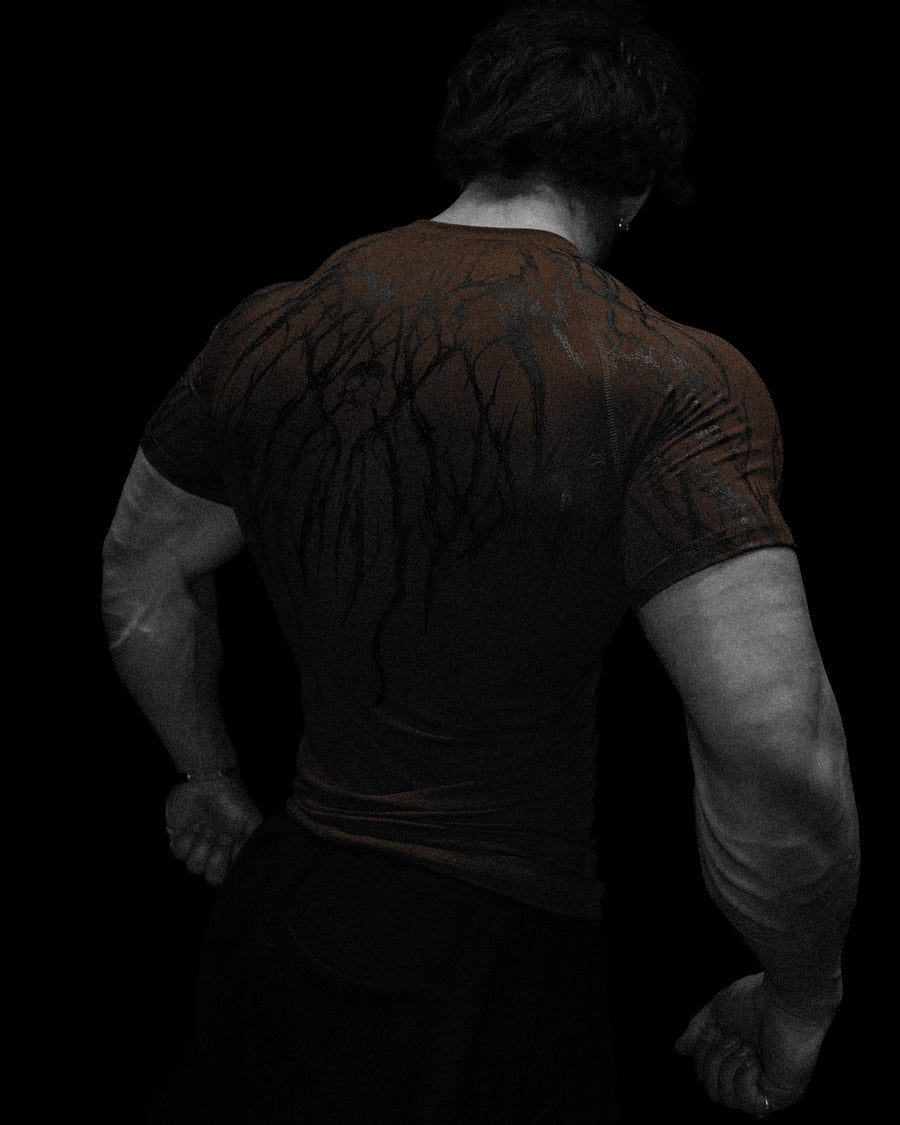 Void Tech™ Soul Decay shortsleeve Compression [BROWN]