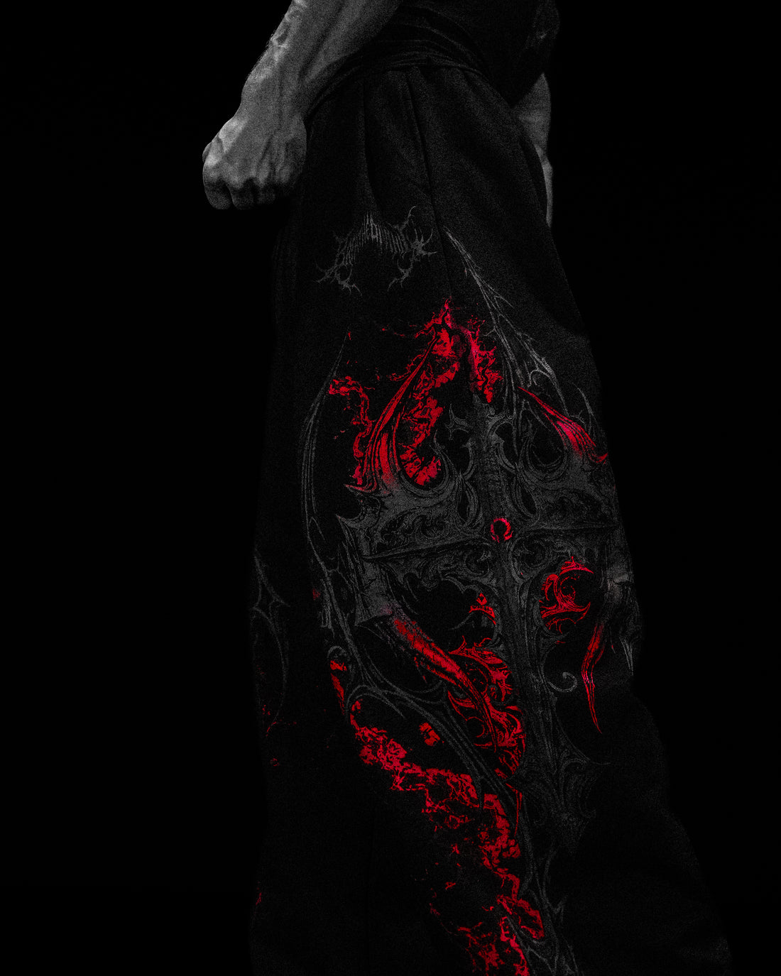 Executioner Banana Shape Uncuffed Sweatpants [NIGHTMARE]