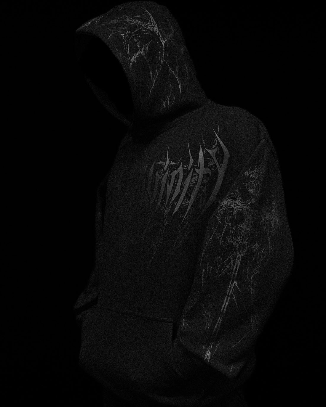 Prototype X Oversized pullover hoodie [DARKNESS]
