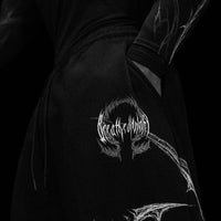 Death Scythe Uncuffed Luxury Sweatpants [VOID BLACK]