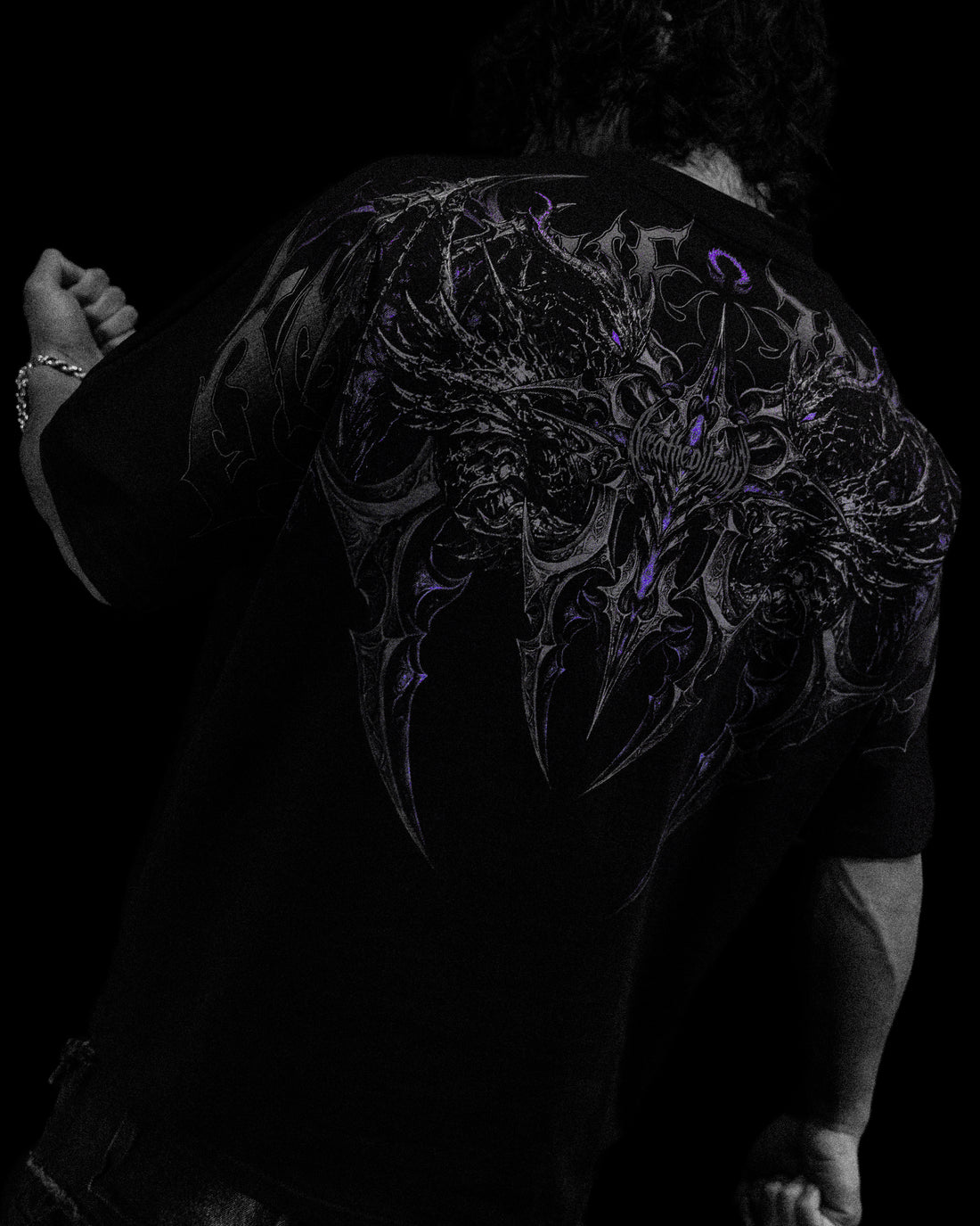 Shadow Monarch Oversized T-shirt [DUSK]
