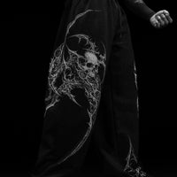 Death Scythe Uncuffed Luxury Sweatpants [VOID BLACK]