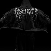 Vindicator Tarnished Cargo Oversized Zip-up Hoodie [VOID BLACK]