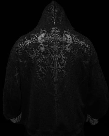 Prototype X Oversized pullover hoodie [DARKNESS]