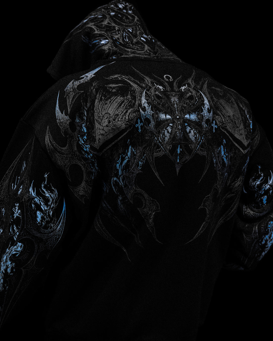 Berserker Oversized Zip-up Hoodie [PULSE]